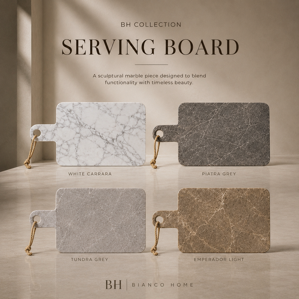 Natural Marble Serving Board