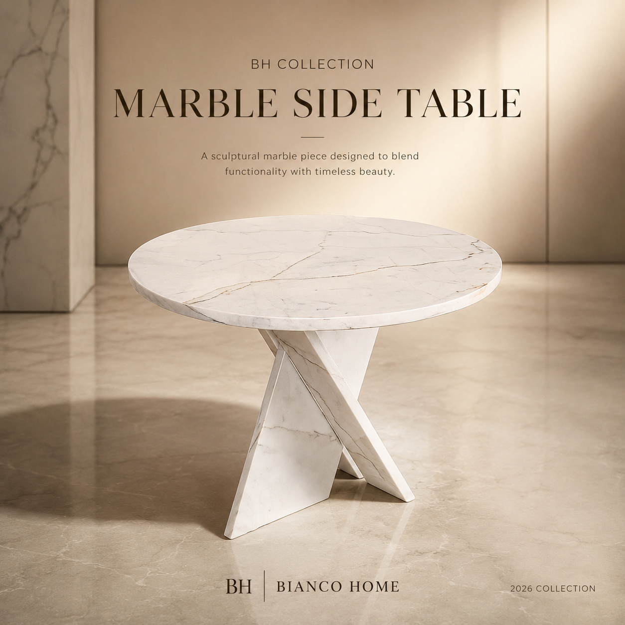 Marble Side Table