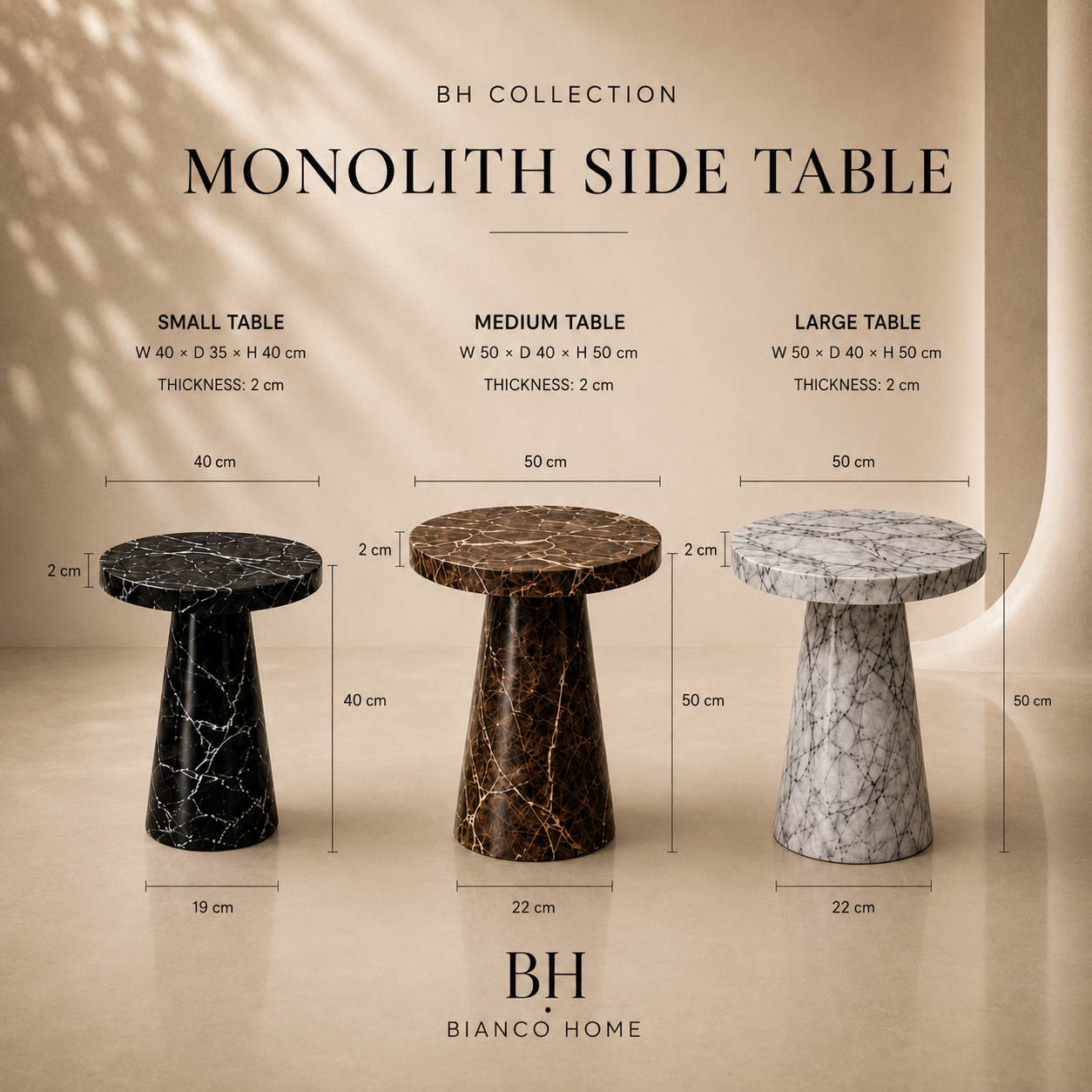 Marble Side Table
