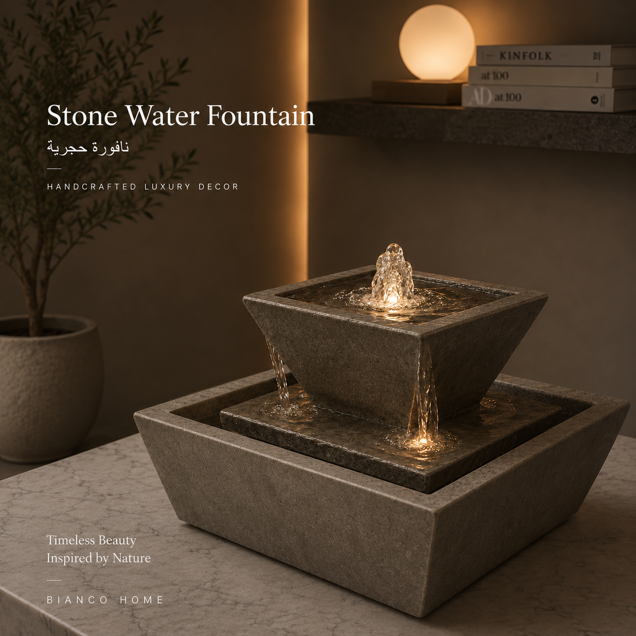 Marble Tabletop Fountain