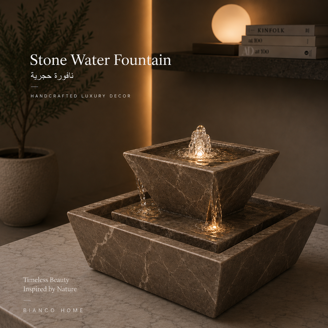Marble Tabletop Fountain