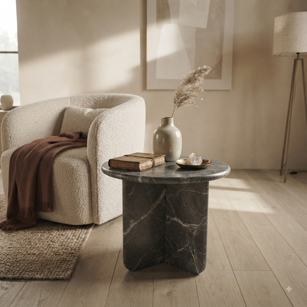 MARBLE SIDE TABLES