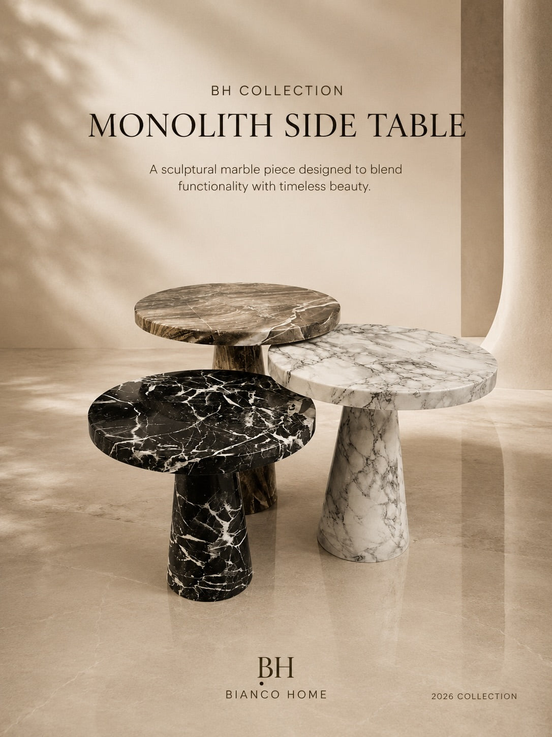 Marble Side Table