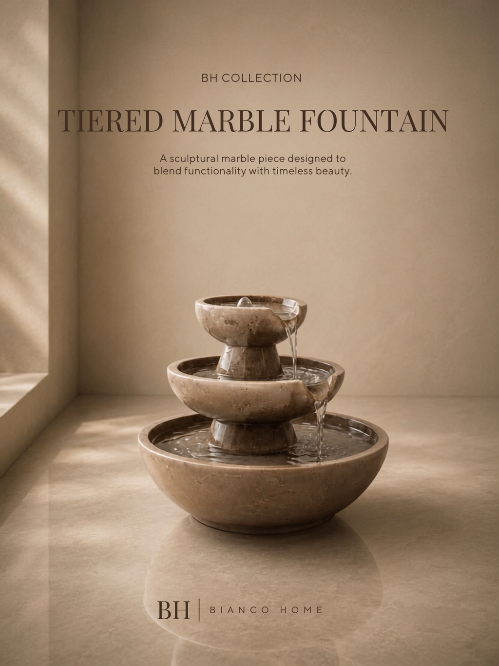 Monolith Marble Fountain