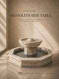 The Monolith Octagonal Marble Fountain